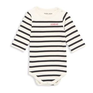 Maison Labiche Baby Boy’s Striped Legend Bodysuit NWOT Size 0-3M